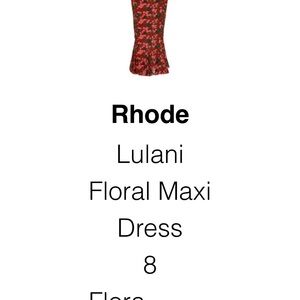 Rhode Lulani Maxi dress